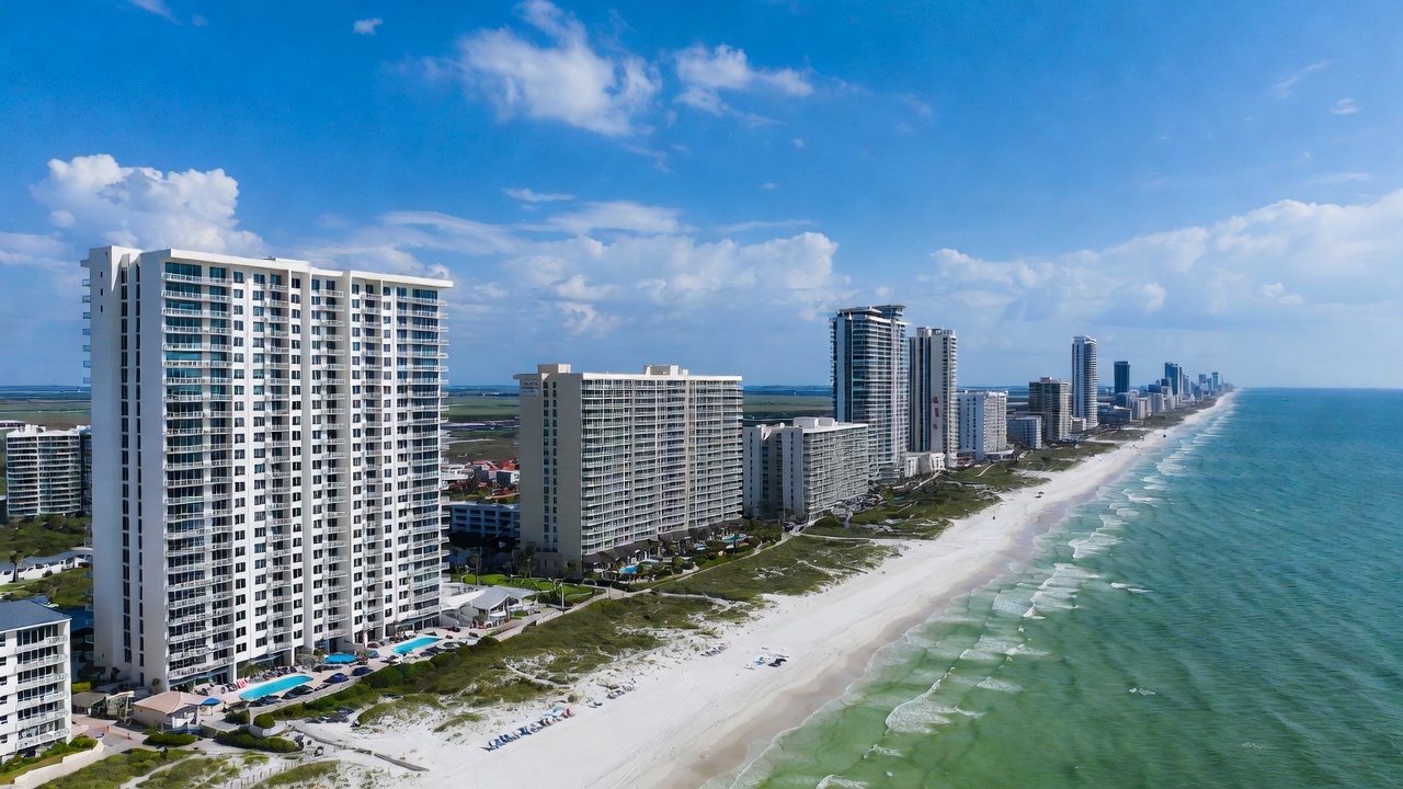 Best condo complexes in Orange Beach Alabama including Turquoise Place