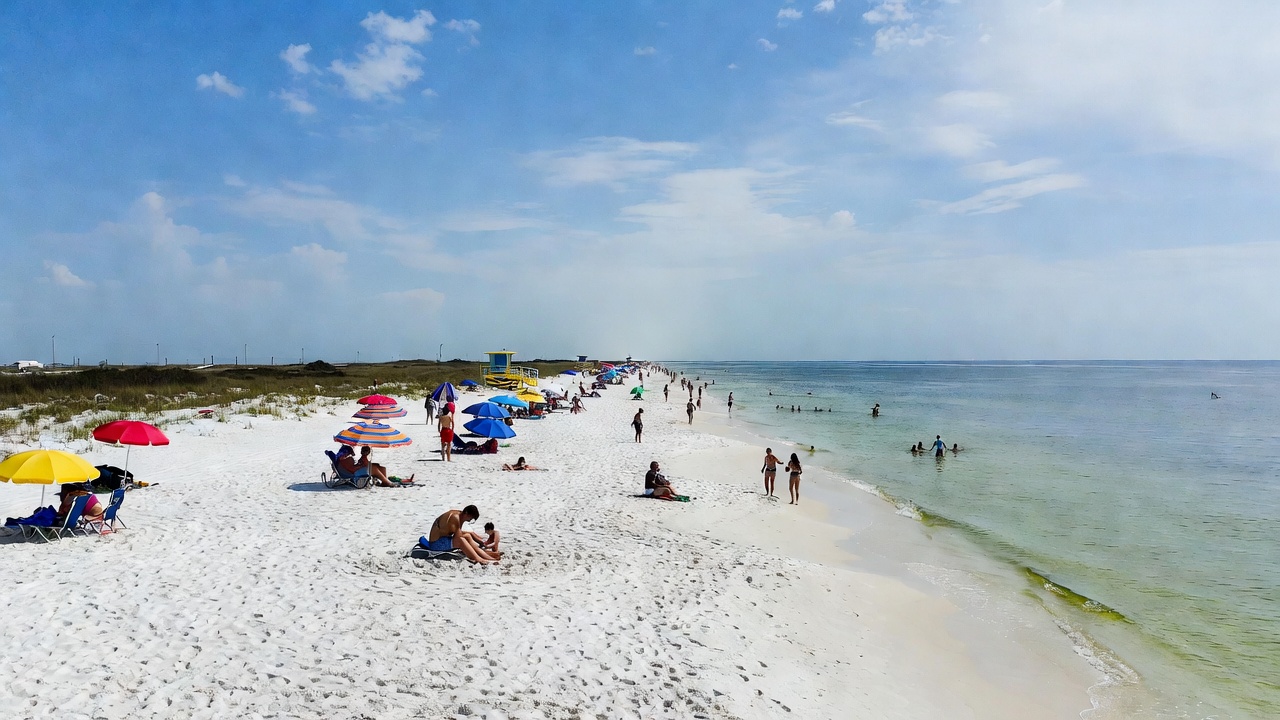 Orange Beach Alabama beach and community